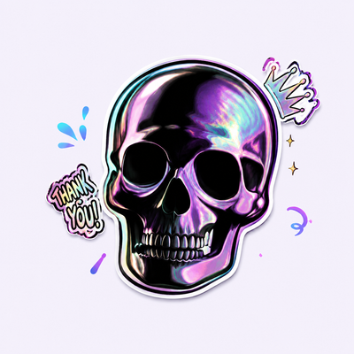 Holographic stickers