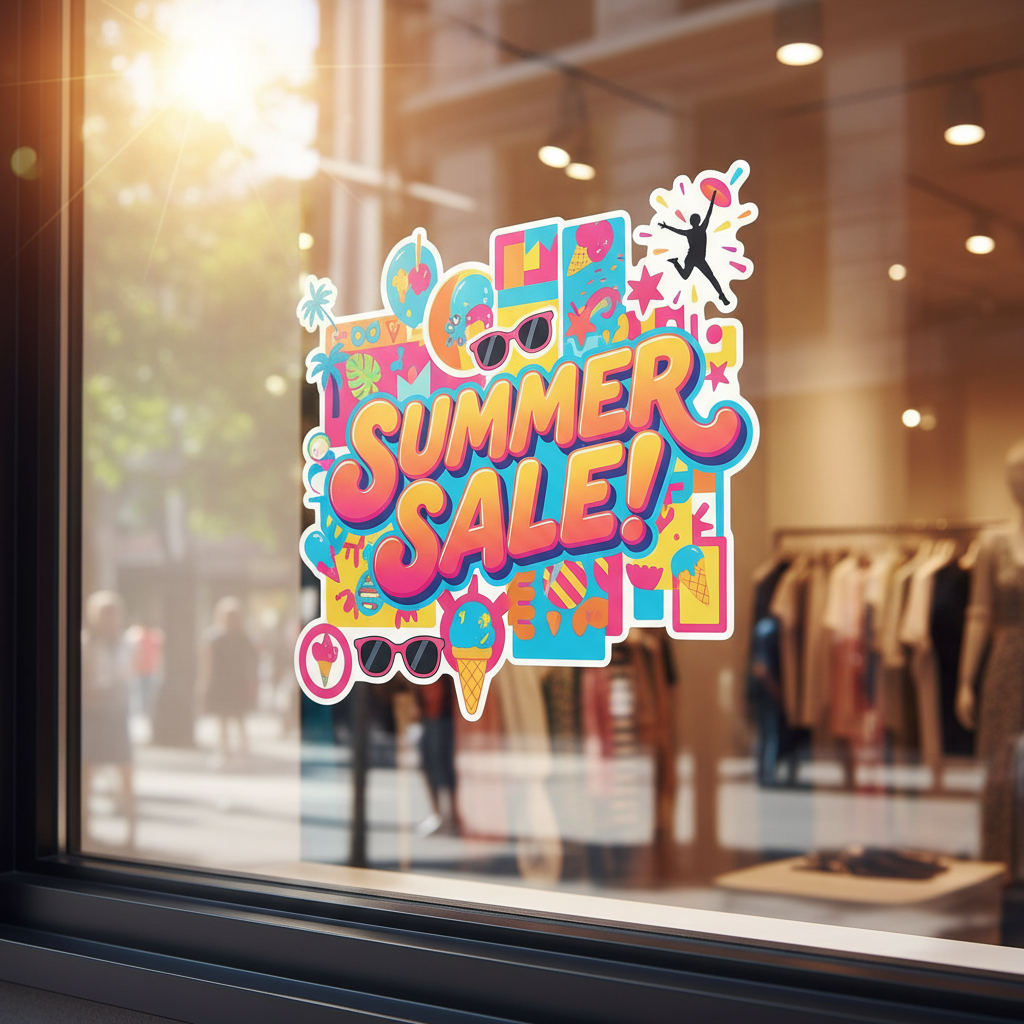 Stickere pentru Vitrine